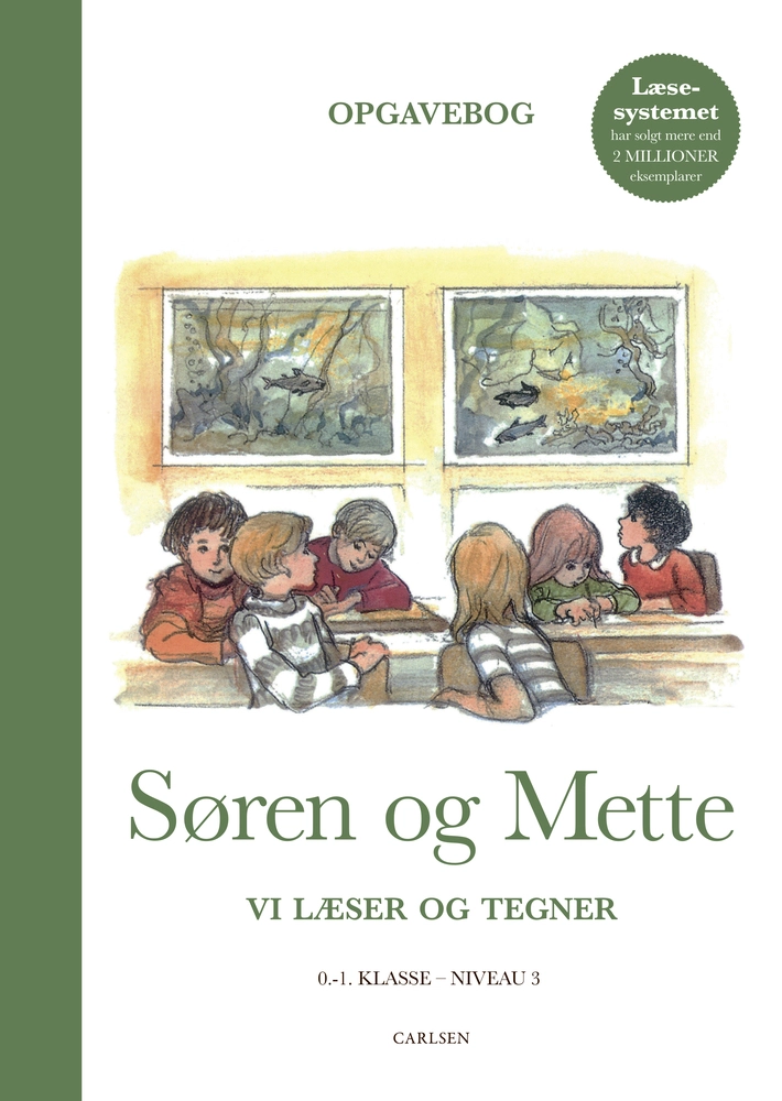 Billede af Søren og Mette: Vi læser og tegner (Opgavebog 3, 0.-1. klasse)