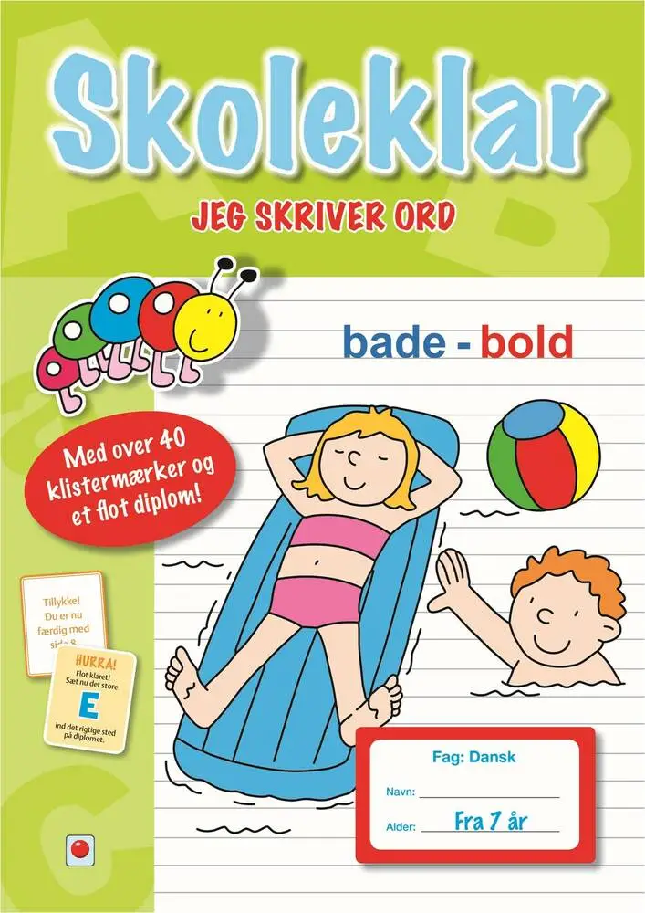 Billede af Skoleklar: Jeg skriver ord