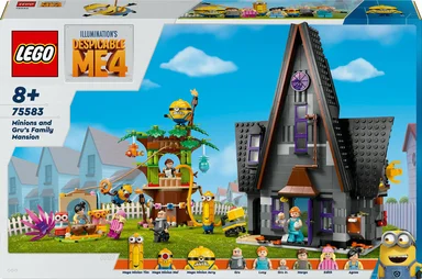 75583 LEGO Despicable Me Minions og Grus familiepalæ