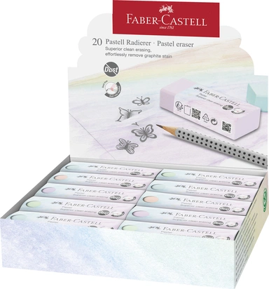 Viskelæder Faber-Castell dustfree asst