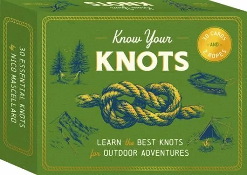 Billede af Know Your Knots: Learn the best knots for outdoor adventures - 30 cards and 2 ropes