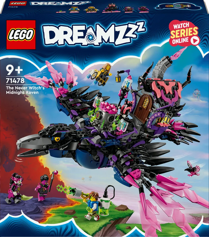 71478 LEGO DREAMZzz Aldrig-heksens Midnatsravn