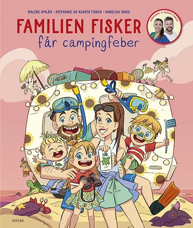 Familien Fisker får campingfeber