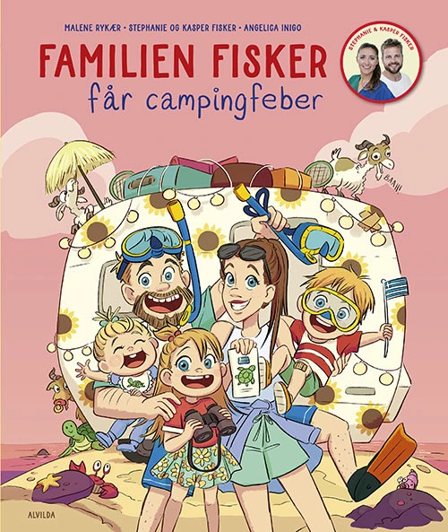Billede af Familien Fisker får campingfeber