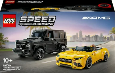 76924 LEGO Speed Champions Mercedes-AMG G 63 og Mercedes-AMG SL 63