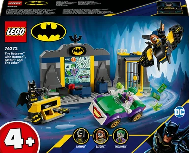 76272 LEGO Super Heroes DC Bathulen med Ba™an™, Batgirl™ og Jokeren