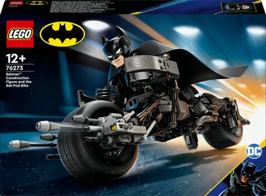 76273 LEGO Super Heroes DC Byg selv-figur af Ba™an™ og Batpod-motorcyklen
