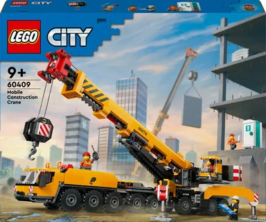 60409 LEGO City Big Vehicles Gul mobil byggekran