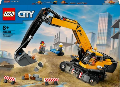 60420 LEGO City Big Vehicles Gul gravemaskine