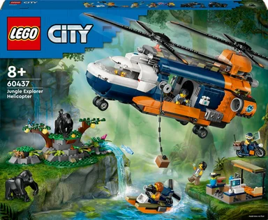 60437 LEGO City Exploration Jungleeventyr – helikopter og ekspeditionsbase
