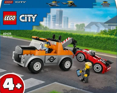 60435 LEGO City Great Vehicles Kranvogn og sportsvognsreparation