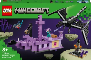 21264 LEGO Minecraft Ender-dragen og End-skibet