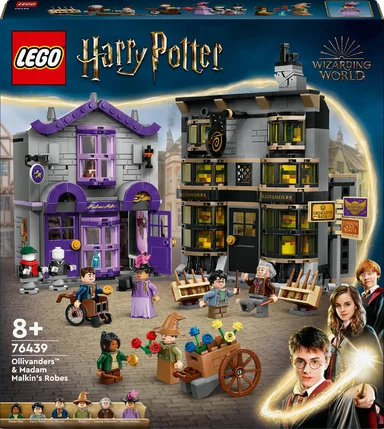 76439 LEGO Harry Potter™ Ollivanders™ og Madam Malkins kapper