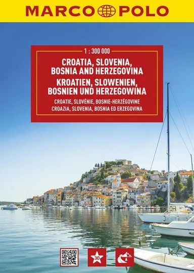 Marco Polo Atlas Croatia, Slovenia Bosnia and Hercegovina