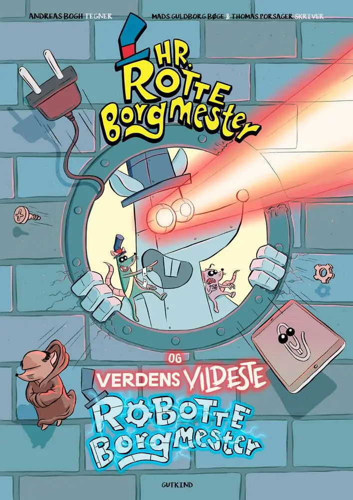 Billede af Hr. Rotteborgmester og verdens vildeste robotteborgmester