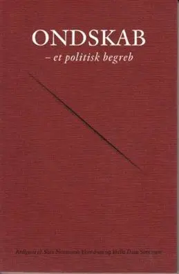Billede af Ondskab - et politisk begreb