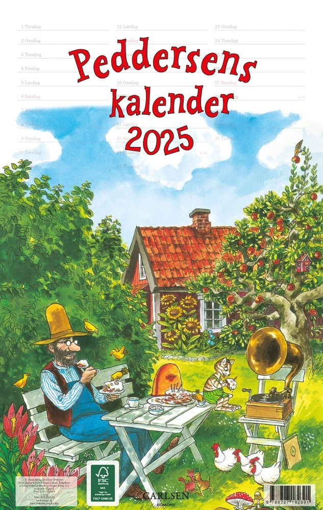 Peddersens kalender 2025