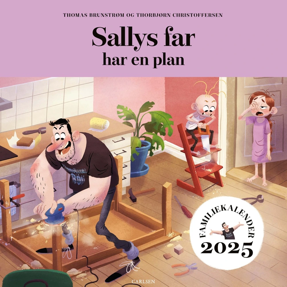 Billede af Sallys far har en plan - Familiekalender 2025
