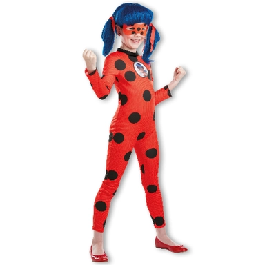 Miraculous Ladybug Classic kostume med maske