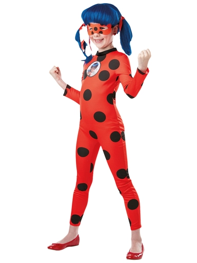 Miraculous Ladybug Classic kostume med maske