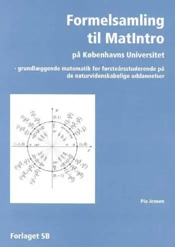 Formelsamling til MatIntro på Københavns Universitet