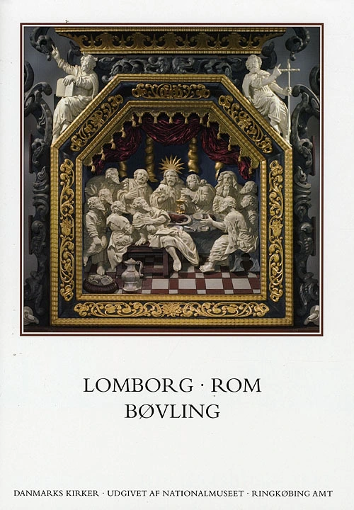 Danmarks kirker. Ringkøbing Amt. Kirkerne i Lomborg, Rom og Bøvling