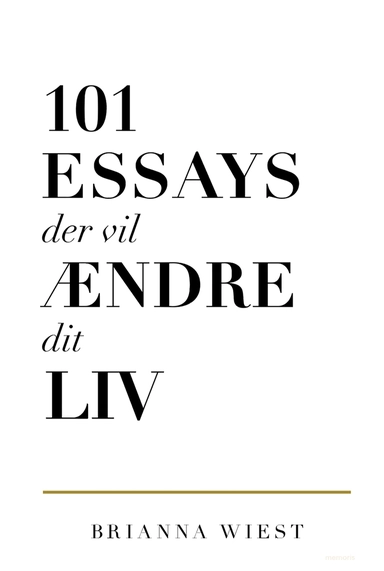 101 essays der vil ændre dit liv