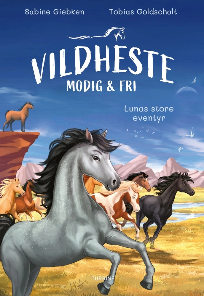 Billede af Vildheste - modig og fri. Lunas store eventyr