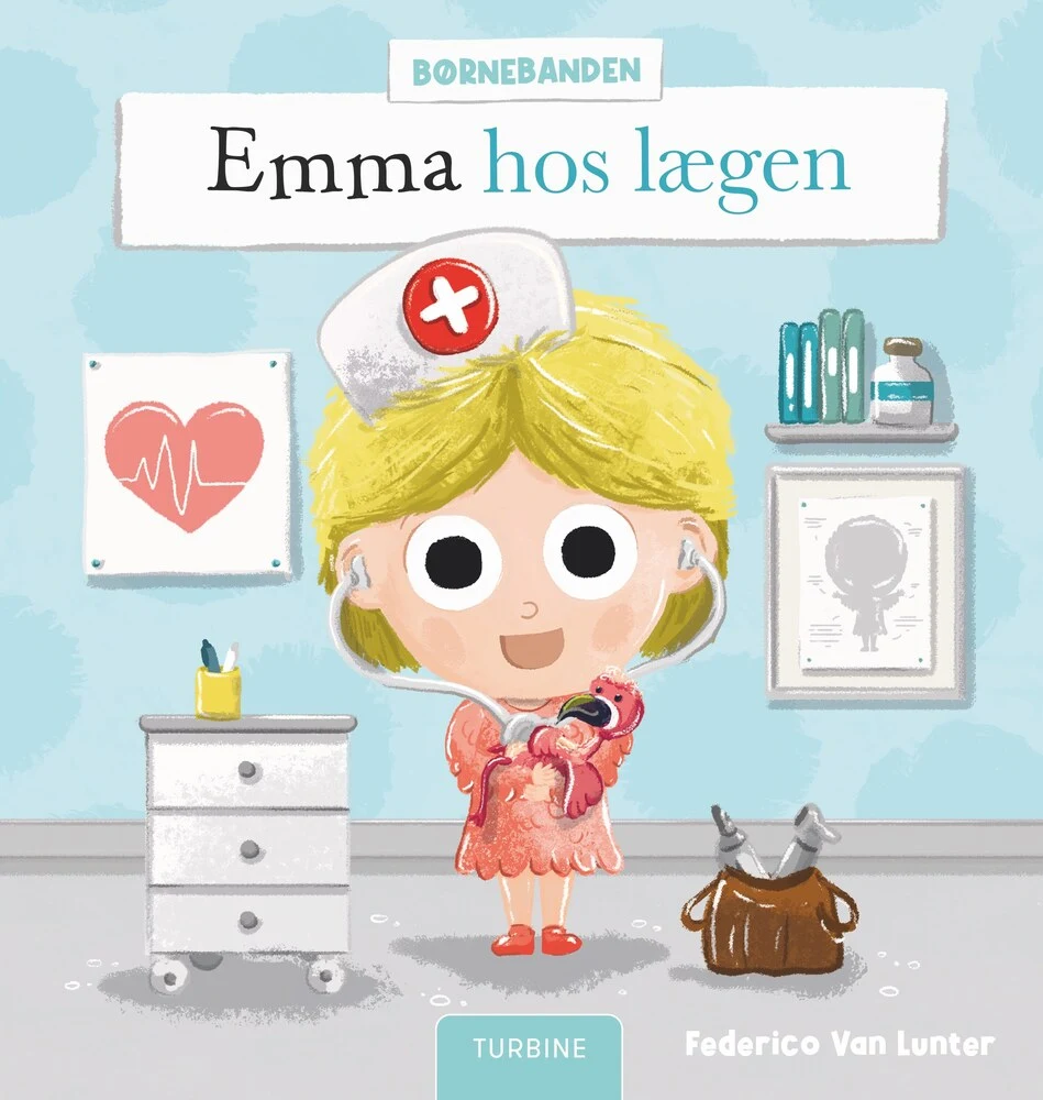 Billede af Emma hos lægen