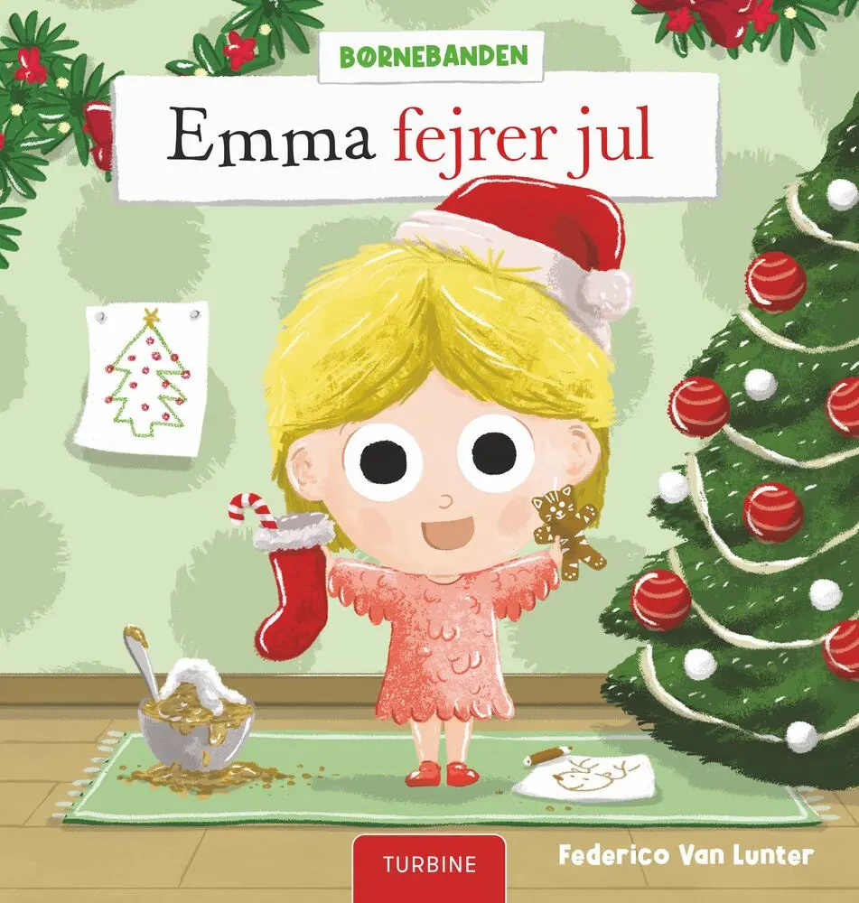 Billede af Emma fejrer jul