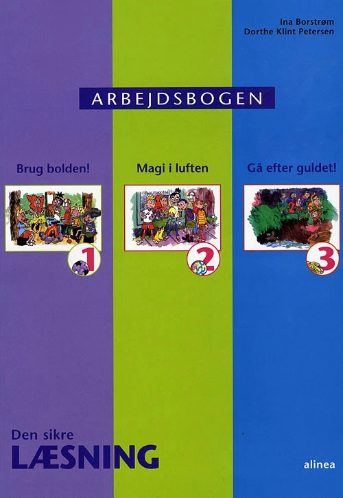 Billede af Den sikre læsning, Arbejdsbogen 1,2,3/Web