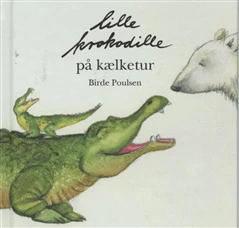 Billede af Lille krokodille på kælketur