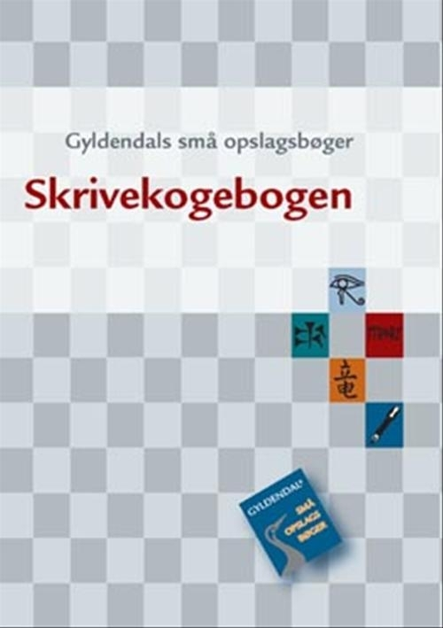 Billede af Gyldendals små opslagsbøger. Skrivekogebogen