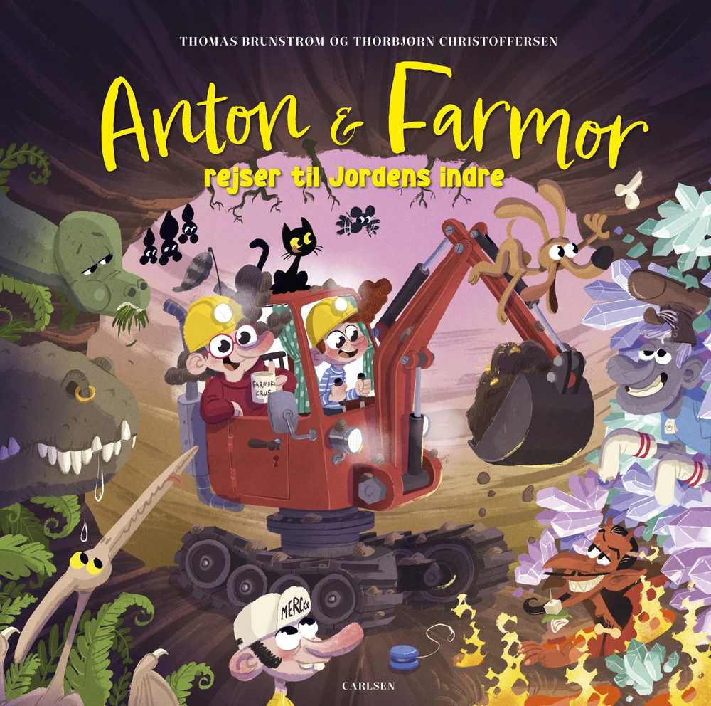 Billede af Anton og farmor rejser til jordens indre