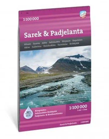 Sarek & Padjelanta  1:100 000