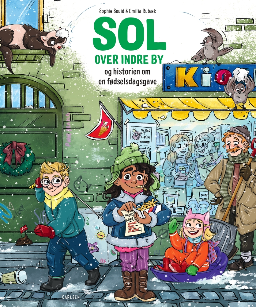 Billede af Sol over indre by og historien om en fødselsdagsgave