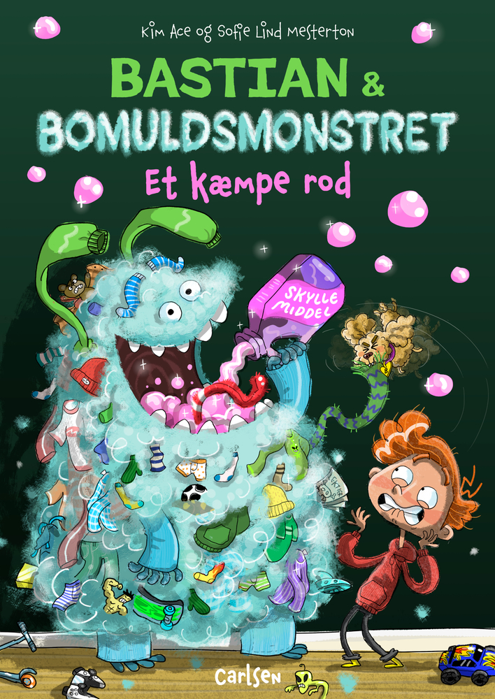 Billede af Bastian og bomuldsmonstret - Et kæmpe rod