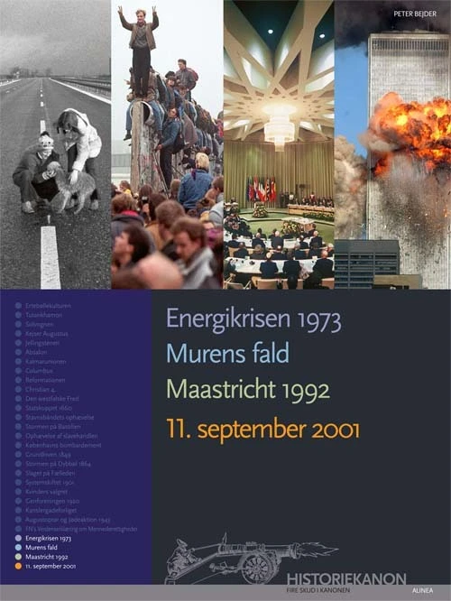 Billede af Historiekanon, Energikrise 1973, Murens fald Maastricht 1992, 11. september 2001