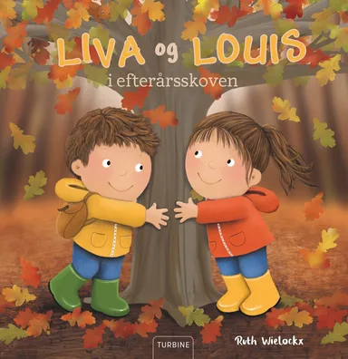 Liva og Louis i efterårsskoven