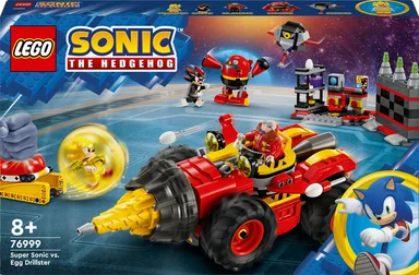 76999 LEGO Sonic Super Sonic mod Egg Drillster