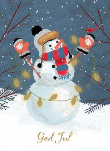 Julekort i æske julemærkefonden 10/10