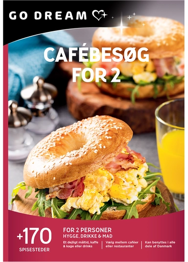 GO DREAM Cafébesøg for 2