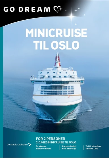 GO DREAM Minicruise til Oslo