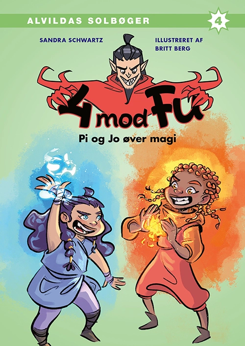 Billede af 4 mod Fu: Pi og Jo øver magi