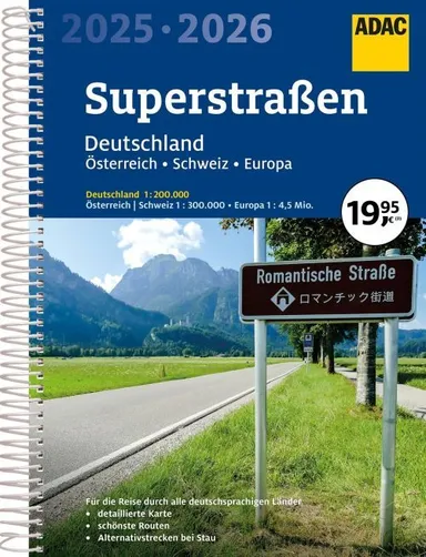 ADAC Superstrassen Deutschland Schweiz Österreich Europa 2025/2026