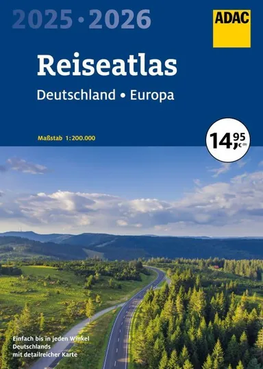 ADAC Reiseatlas Deutschland Europa 2025/2026