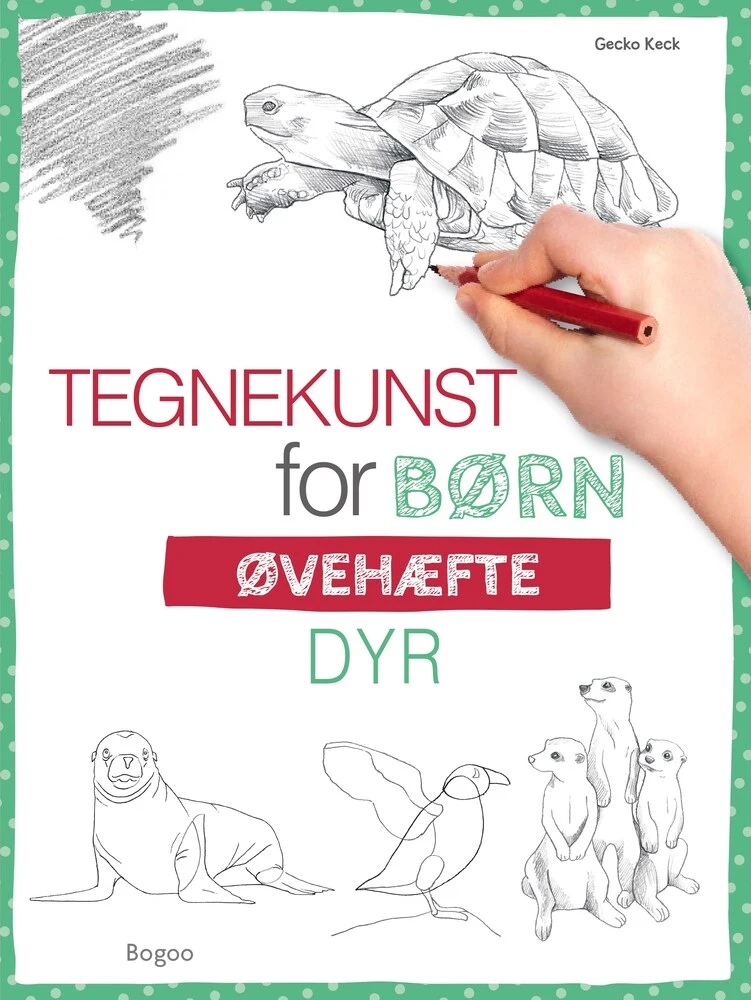 Tegnekunst For Børn Dyr: Tegneskole