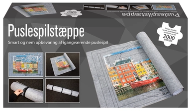 Puslespilstæppe 105x72cm