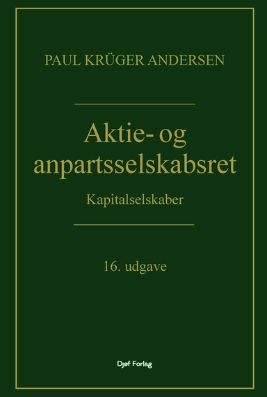 Aktie- og Anpartsselskabsret