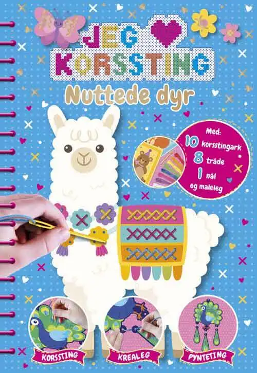 Billede af Jeg elsker korssting: Nuttede dyr